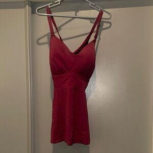 Torrid size 2 purple/maroon tankini top